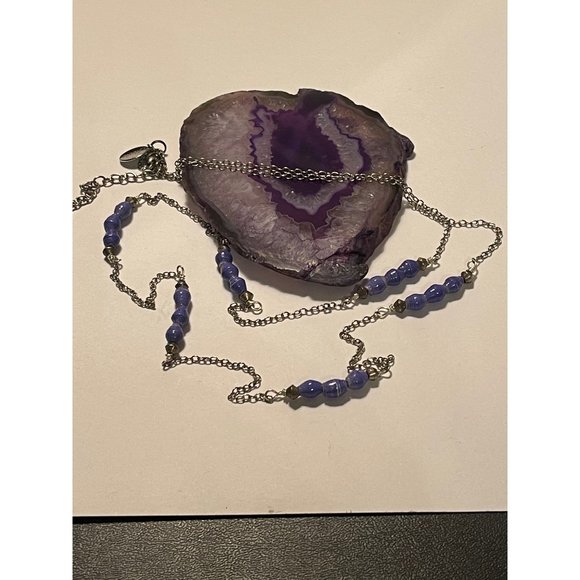 Akola Ethical and Sustainable Karabase Bead Necklace Uganda - Picture 3 of 5